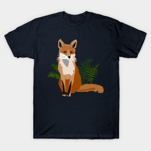 Fox and fern T-Shirt